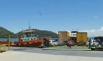 Ferry-boat vai operar com dois atracadouros a menos temporariamente entre Matinhos e Guaratuba