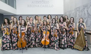 Cantora ucraniana se apresenta com orquestra de mulheres neste fim de semana em Curitiba 