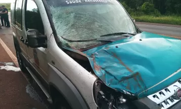 Homem morre após batida entre caminhão e dois carros na BR-277 em Guarapuava