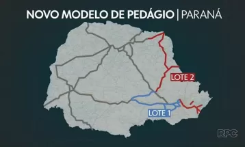 Leilão do lote 1 do novo modelo de pedágio do Paraná deve acontecer em agosto, apontam documentos da ANTT