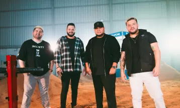 Barões do forró pisam em território sertanejo em single com Diego & Victor Hugo