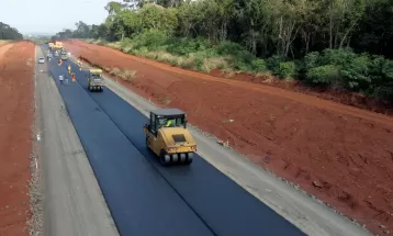 Perimetral Leste de Foz do Iguaçu chega a 32,4% de execução em junho