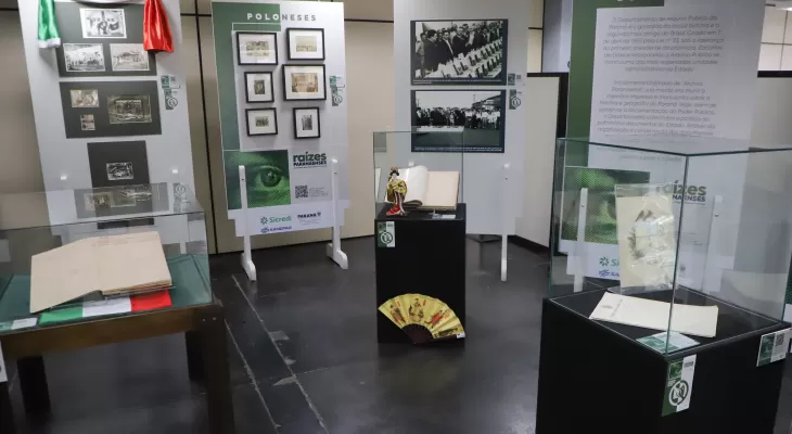 Raízes: jornada dos imigrantes é retratada em exposição no Arquivo Público do Paraná