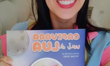 “Capivara Vai à Lua”: Tatiane Simão lança seu primeiro livro ilustrado no domingo