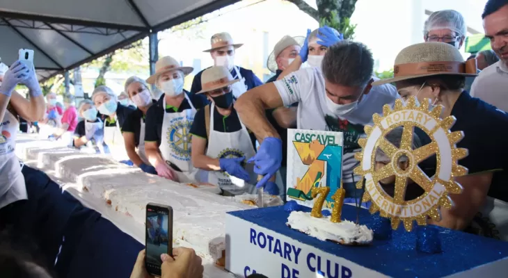 Bolo gigante marcará aniversário de Cascavel no dia 14 de novembro