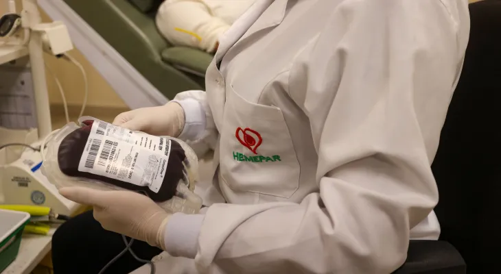 Hemepar celebra Dia do Doador de Sangue com aumento de 10% nas coletas