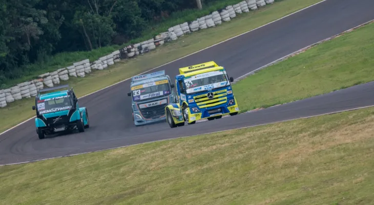 A última corrida da temporada da Fórmula Truck