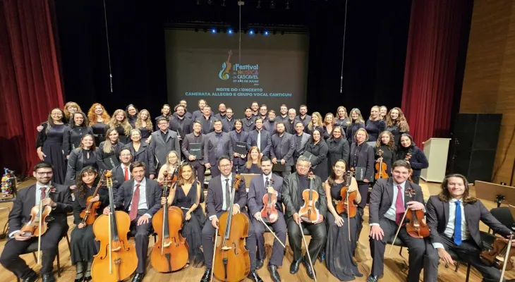 Camerata Allegro e Canticum Vocal apresentam concerto em homenagem a Mozart e Puccini nesta terça-feira