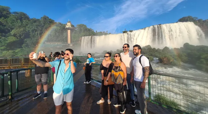 Mais de 1,8 milhão de turistas: Parque do Iguaçu registra a 2ª maior visitação anual