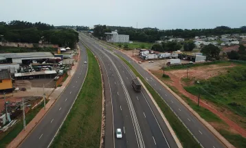 Situação das rodovias no Paraná: tráfego normal, com Interdição parcial em Guarapuava