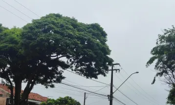 Chuva e tempestades isoladas marcam o início da semana em Cascavel