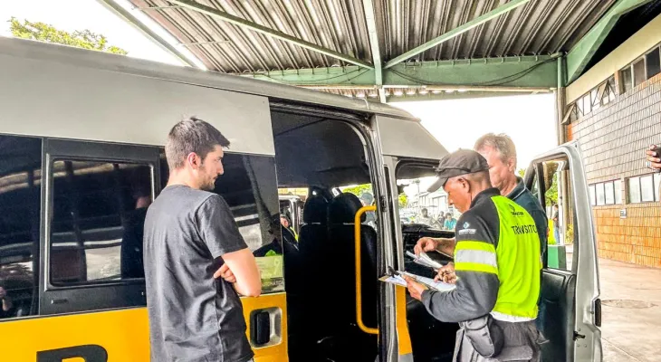 Transitar realiza 1ª vistoria semestral de transporte escolar urbano em Cascavel