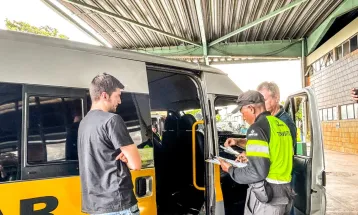 Transitar realiza 1ª vistoria semestral de transporte escolar urbano em Cascavel