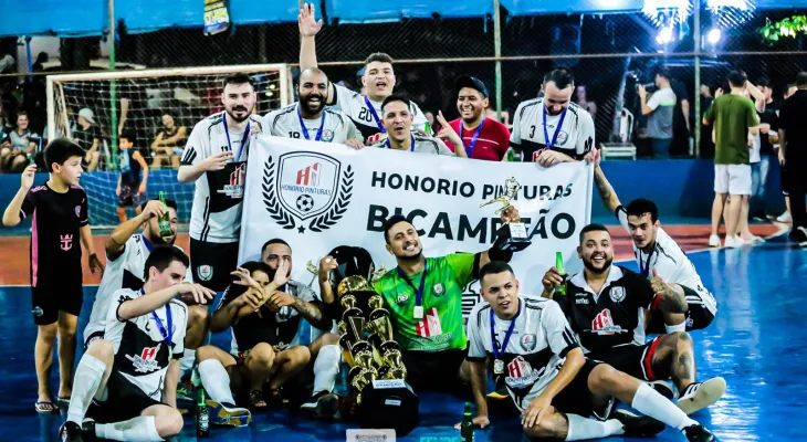 Honório Pinturas entra para a história com o bicampeonato da Copa Floresta de Futsal