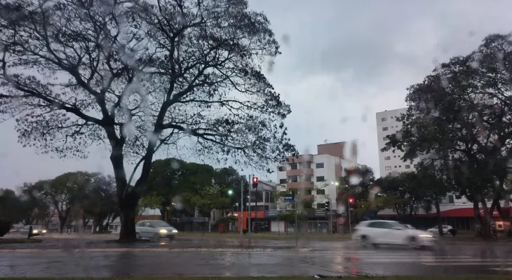 Chuva persiste em Cascavel nesta quinta-feira; máxima será de 27°C