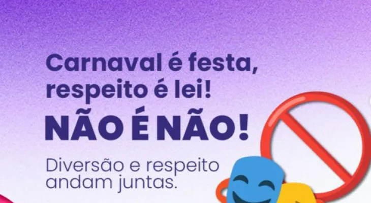 Carnaval legal: ‘Não é Não’ também na folia, alerta OAB Cascavel