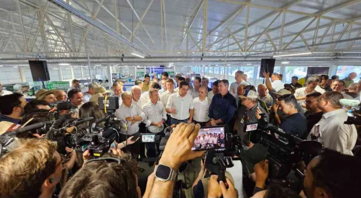 Governador Ratinho Junior destaca Importância do Show Rural Coopavel para o avanço do agronegócio no Paraná