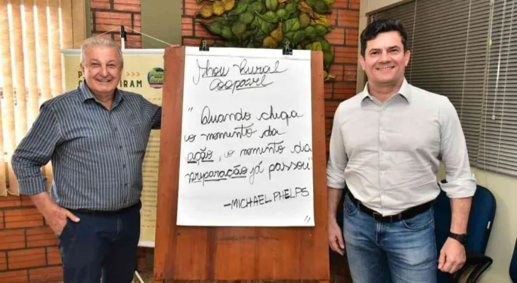 Sérgio Moro visita Show Rural Coopavel e destaca importância do agronegócio para a economia