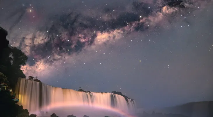 Foto que mostra o céu das Cataratas é premiada no maior festival de fotografia da América Latina