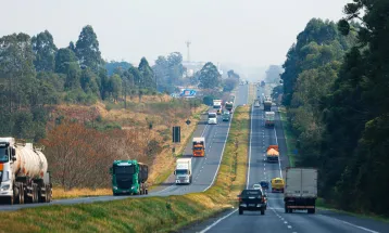 Condições de trânsito em algumas rodovias do Paraná nesta segunda-feira