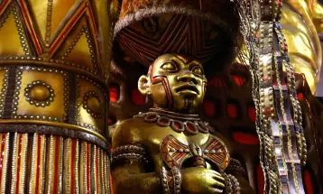 Enredo da Unidos de Padre Miguel fala sobre o candomblé no Brasil