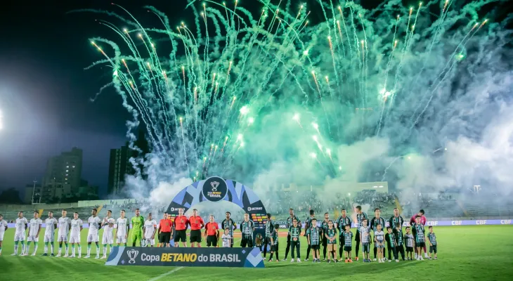 Furacão e Dogão em campo pela Copa do Brasil