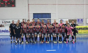 Cascavel Futsal estreia na Liga em casa contra o Tubarão no mês de abril