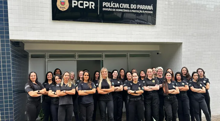 Força feminina: PCPR destaca o atuação das policiais civis no Dia Internacional da Mulher