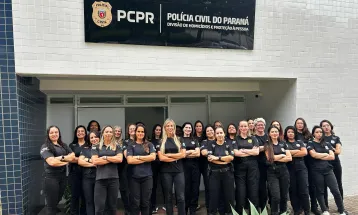 Força feminina: PCPR destaca o atuação das policiais civis no Dia Internacional da Mulher