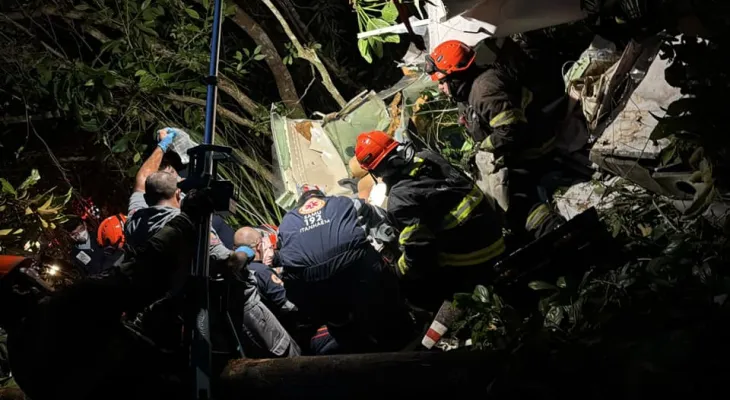 Aeronave cai em aldeia indígena de SP; uma pessoa morreu no local