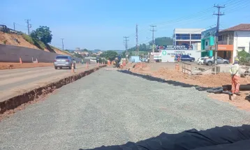 Para construção de passarela, PR-160 será interditada na área urbana de Imbaú no fim de semana