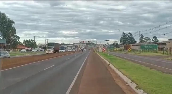 Situação das Rodovias no Paraná: tráfego normal