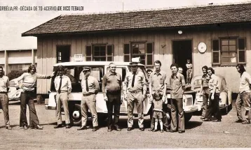 Saudade não tem idade: Entrega de viatura para Corbélia na década de 1970