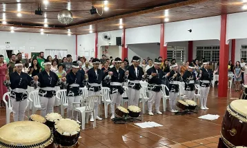 Grupo de Taiko de Cascavel inicia contagem regressiva para embarque ao Japão