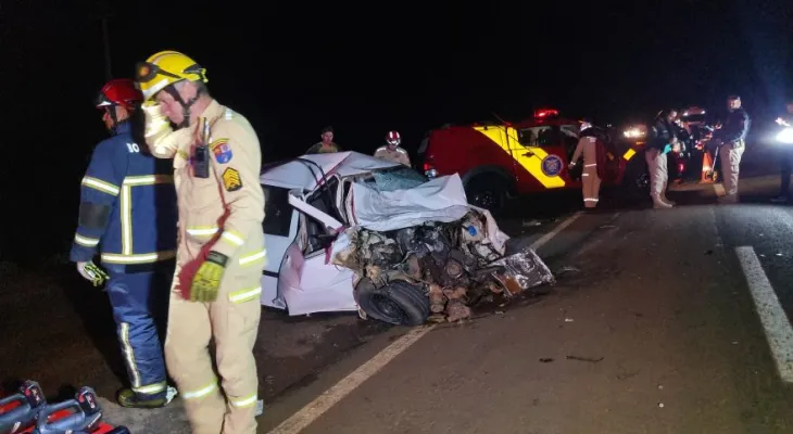 Grave acidente deixa dois mortos na BR-369 em Cascavel