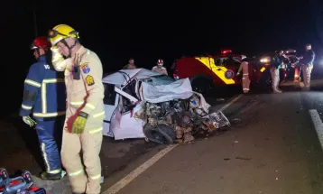 Grave acidente deixa dois mortos na BR-369 em Cascavel