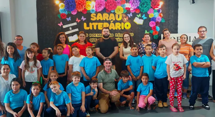 Secretaria de Educação promove o 1º Sarau Literário 2025 para alunos das escolas municipais