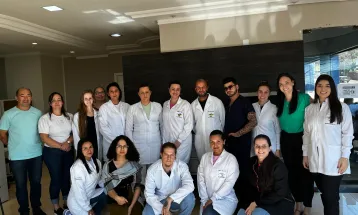 Novos profissionais são recepcionados pela Secretária de Saúde em Corbélia