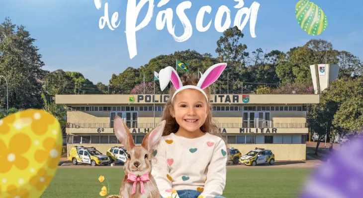 PM de Cascavel promove campanha de arrecadação de doces para a Páscoa