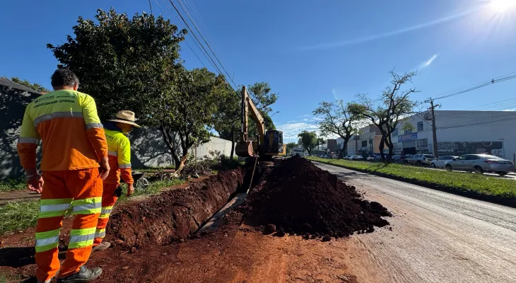 Obras da Avenida Assunção são retomadas e trecho fica interditado