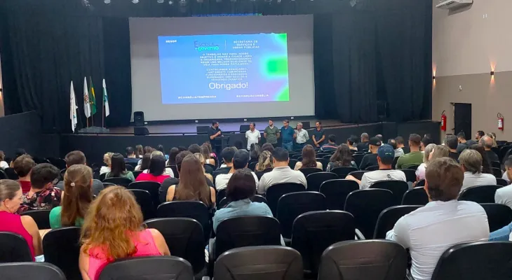 Secretaria de Obras de Corbélia presenta ações e metas para 2025 na Escola de Governo