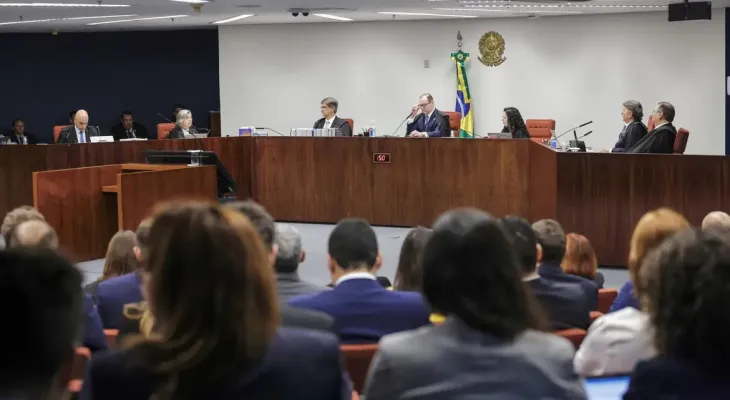 STF encerra primeiro dia do julgamento de Bolsonaro e aliados