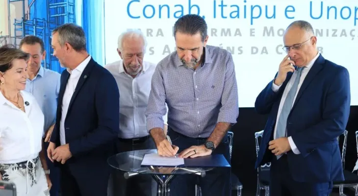 Com investimento da Itaipu, reforma de armazéns da Conab vai ajudar a reduzir preço do alimento no País