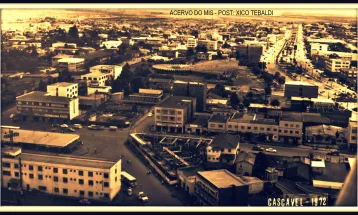 Saudade não tem idade: Região da rodoviária antiga de Cascavel em 1972