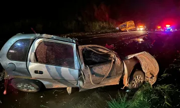 Quatro pessoas da mesma família morrem em grave acidente no norte do Paraná