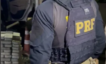 PRF apreende quase 100 quilos de pasta base de cocaína na BR-376
