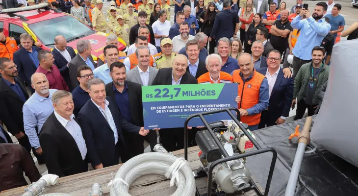 R$ 22 milhões: Estado entrega equipamentos a 100 municípios para combate a incêndios