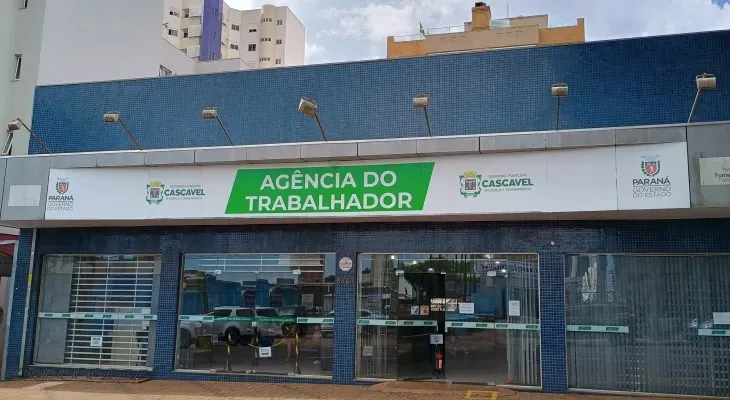 Confira as vagas disponíveis na Agência do Trabalhador em Cascavel