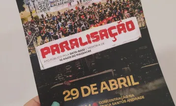 Servidores da Unioeste paralisam atividades e se somam a ato em Curitiba no dia 29 de abril