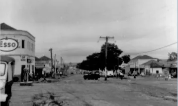 Saudade não tem idade: Vista parcial da cidade de Guaíra